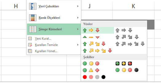 Vidoport.com Koşullu Biçimlendirme'yi kullanmak