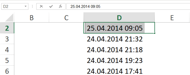 İleri Excel Eğitimleri -Kırp İşlevi