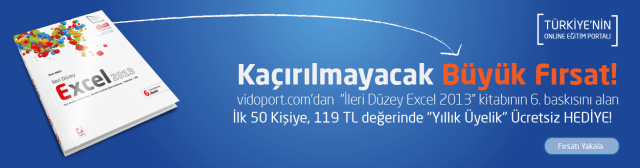 İleri Düzey Excel Kitabı