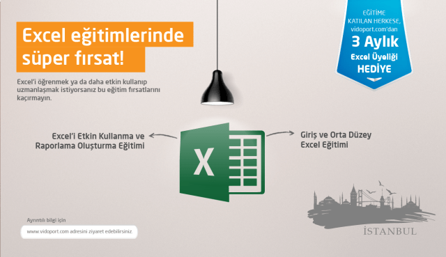 İstanbul Giriş ve Orta Düzey Excel Eğitimi
