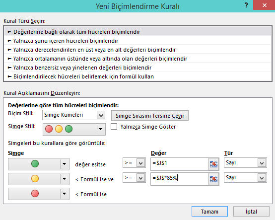 Koşullu Biçimlenidirme - Ömer BAĞCI