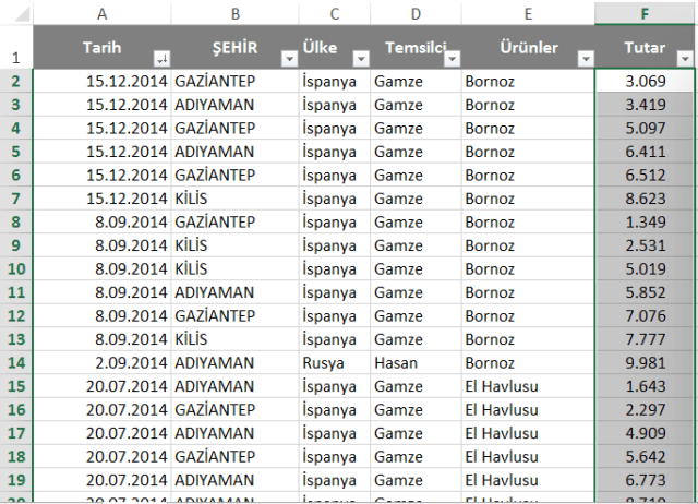 Koşullu Biçimlenidirme - Ömer BAĞCI