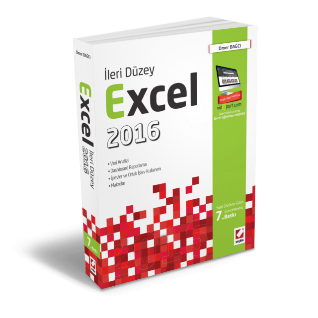 İleri Düzey Excel 2016 Kitabı