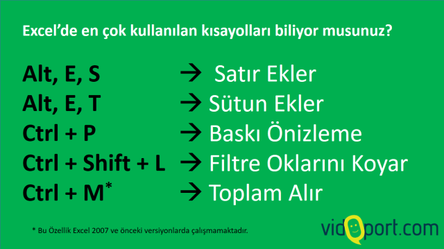 Excel'de en çok kullanılan 5 kısayol.. vidoport.png