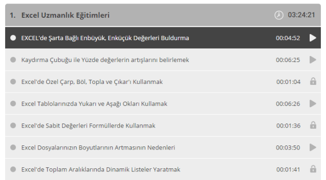 Excel'de Uzman olmak için bilmeniz gerekenler-vidoport2
