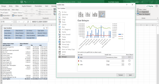 Excel Özet Tablo oluşturma eğitimleri - vidoport